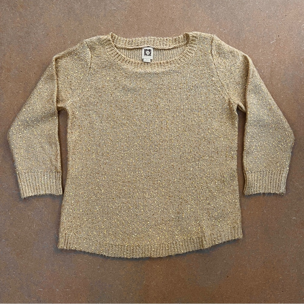 Women’s Anne Klein Sequins Sweater Size Large